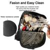 Stand-up Makeup Brushes Storage Bag with Adjustable Dividers Foldable Makeup Artist Storage Large Capacity Makeup Brushes Pouch
