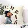 Contemporary R&B Singer Music C-Chris Brown 4 Pillow Case Linen Pillow Case Sofa Home Decor Cushion Cover Cushion Cove