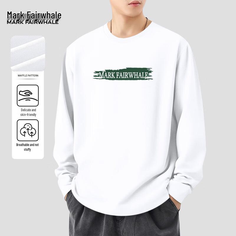 MARK FAIRWHALE Men s Waffle Knit Long-Sleeve Top XL