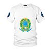 UK. T-shirt con Bandiera Britannica per Uomo Stampa Totem Emblema 3D Spagna Maglietta Abbigliamento Donna T-shirt Top a Maniche Corte