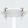 Earring Pt900Platinum/Ruby/diamond 2.2g Women Used