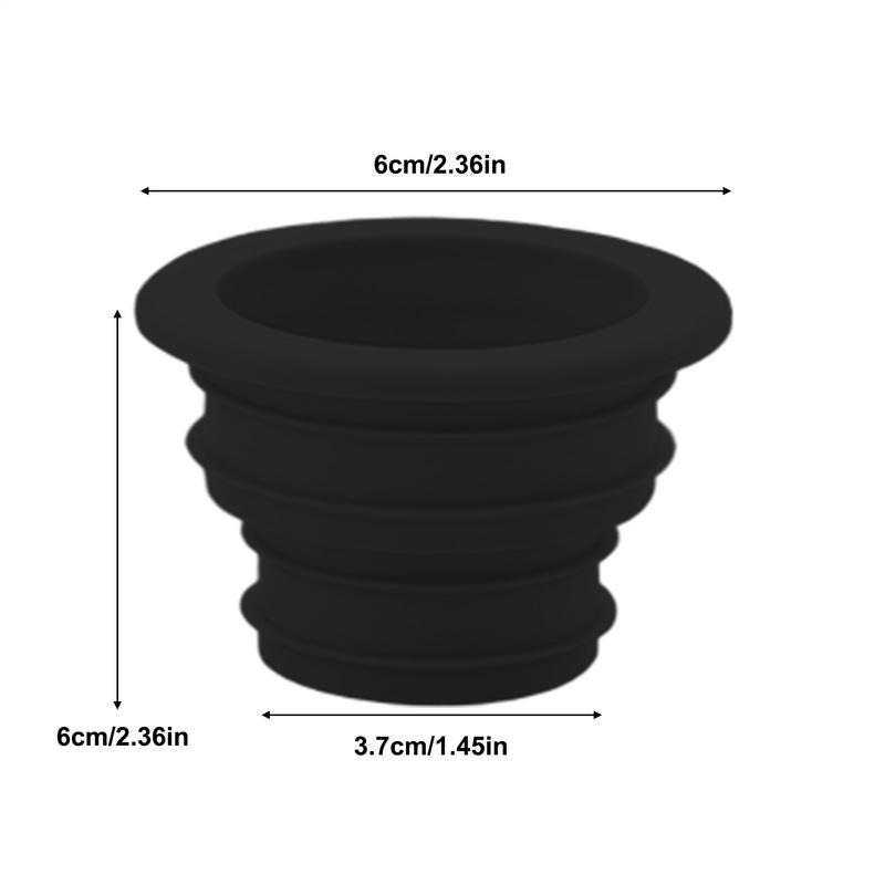 Silicone Bathroom Sewer Seal Ring Kitchen Sink Sewer Pipe Plug Washing Machine Anti-odor Leakage Floor Drain Connector Stopper