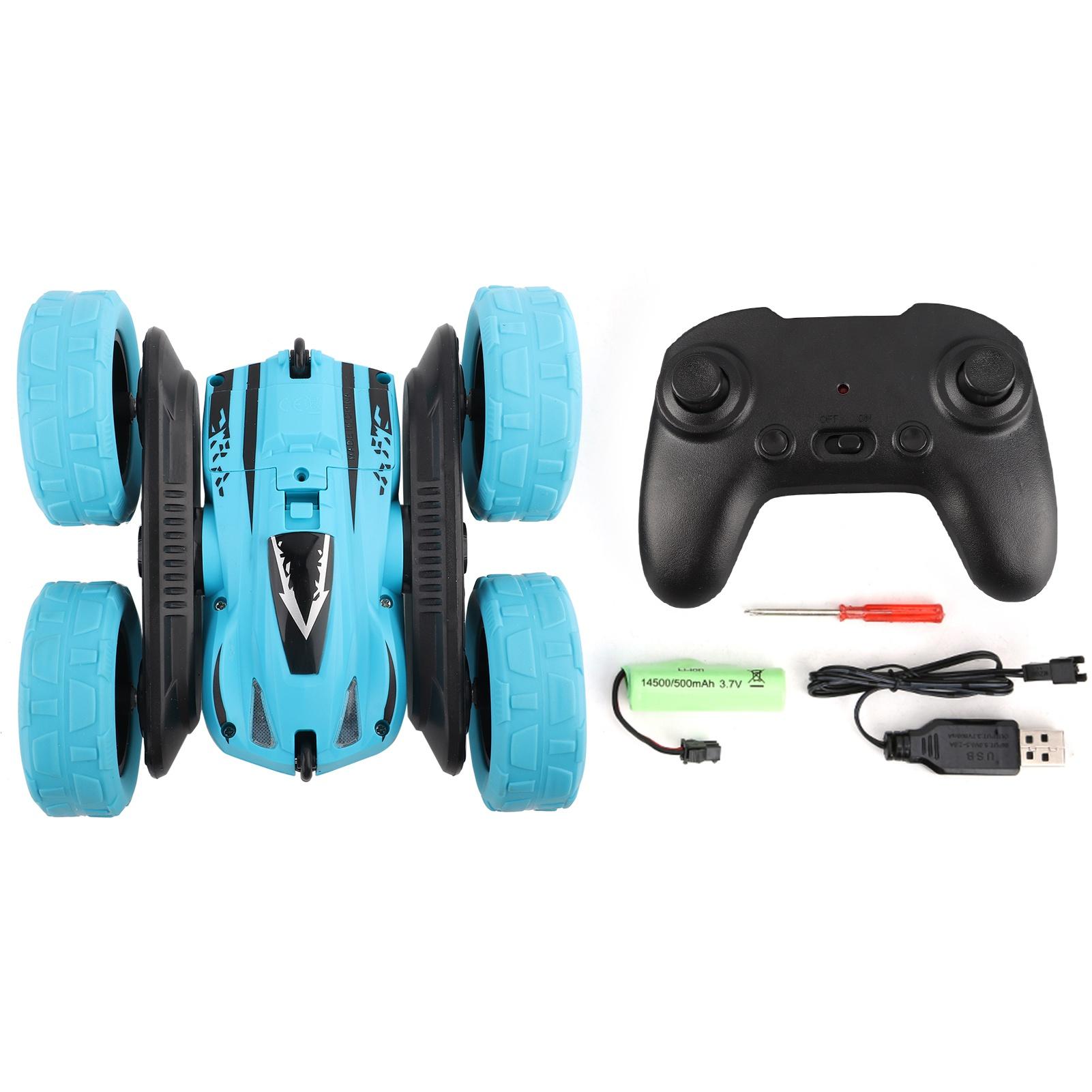 

2.4G Remote Control Stunt Car Double Sided 360 degrees Rotating Tumbling Children Toy