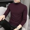 2-Pack Men's Modal Mid-Neck Long-Sleeve T-Shirts for Spring and Autumn