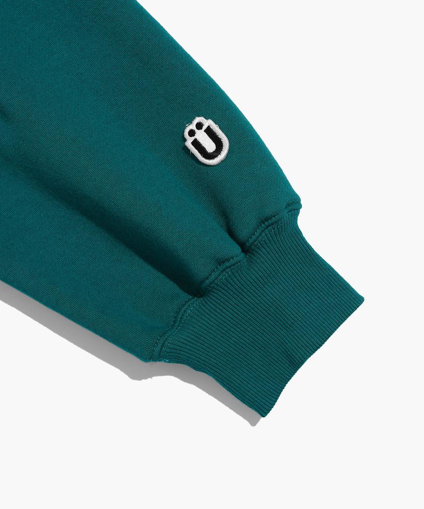 Thunder Bear Hoodie_Blue Green(Ik2Cfmm402A)