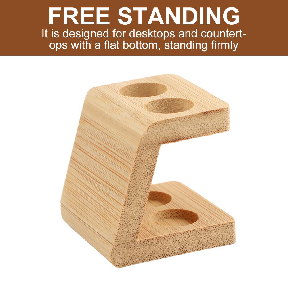 2/3/4 Slots Electric Toothbrush Head Holder Bamboo Stand Durable Mini Home Multi Slots Hotel High Quality Material