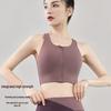 Women's Shockproof Sports Vest: Anti-Sag, High-Intensity Front Zip Bra for Small Busts
