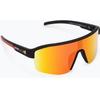 Red Bull Spect Dundee Black Sunglasses with Red Mirror