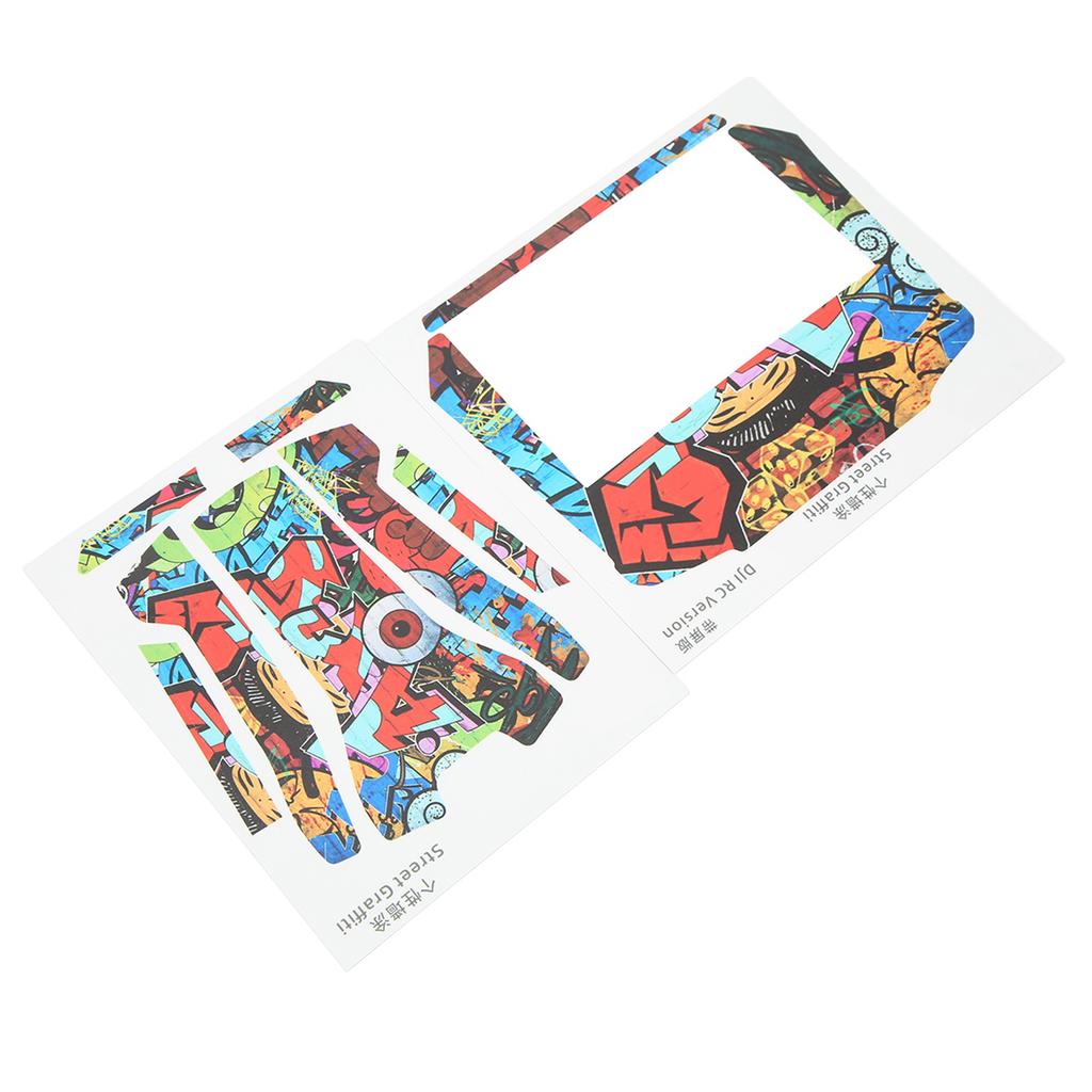 RC Drone Sticker Removable Anti Scratch PVC Bright Colors Precise Cutting Bubble Free Skin Wrap for