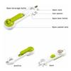 Openers 7 In 1 Universal Multi-Function Bottle+Can+Jar Opener Tin Beer Wine Soda Easy Turn Knob Cooking Tools