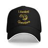 Cartoon I Axolotl Questions Baseball Cap Unisex Hats Women Visor Protection Snapback Axolotl Lover Caps