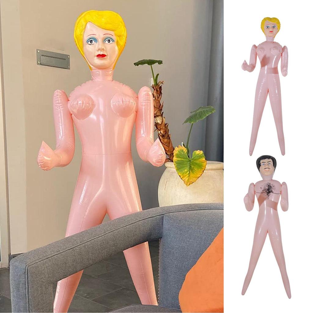 Halloween Blow Up Doll Party Props Decoration Funny Humorous Toys for Halloween Fun Trick Home Kids Men Friends Humor Adults