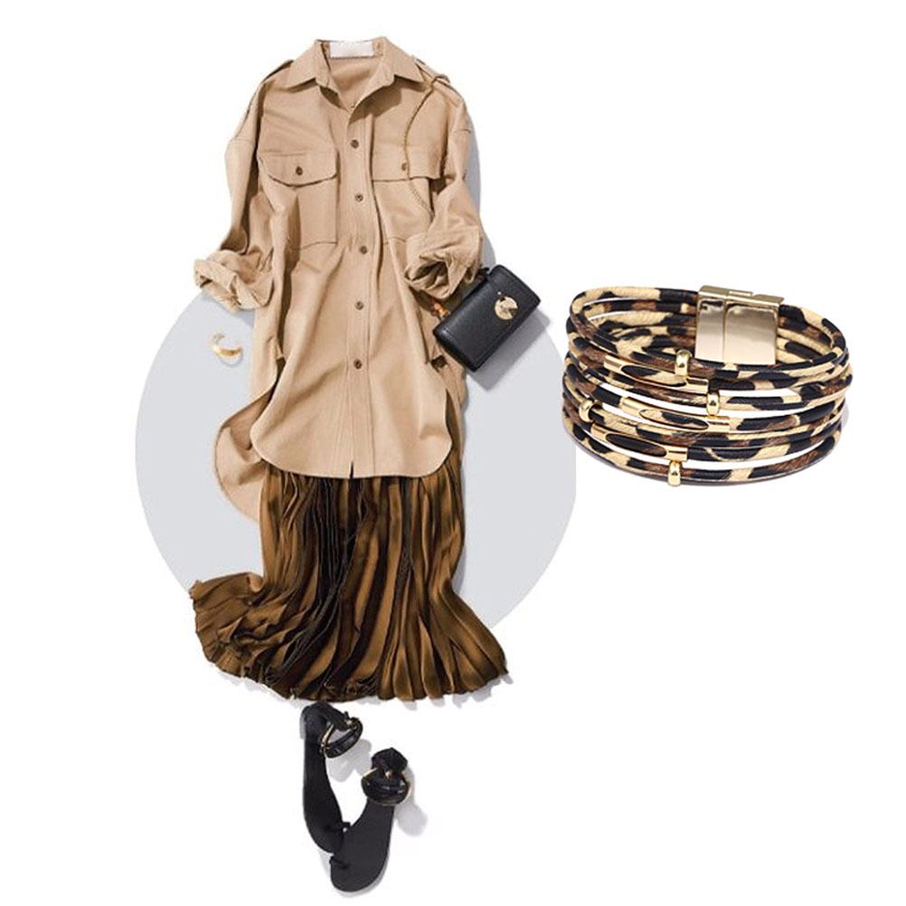 Leather Wrap Bracelet Stone Bracelet Handmade Multi Layer Bohemian Bracelet Charm Bracelet