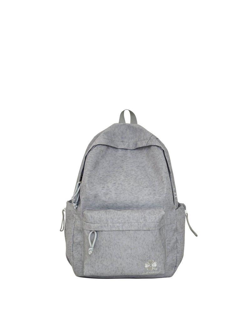 Schoolbag1011 Schoolbag New Korean Version Lightweight Backpack Simple and Versatile Junior High School Students Cool High Value Travel Backpack