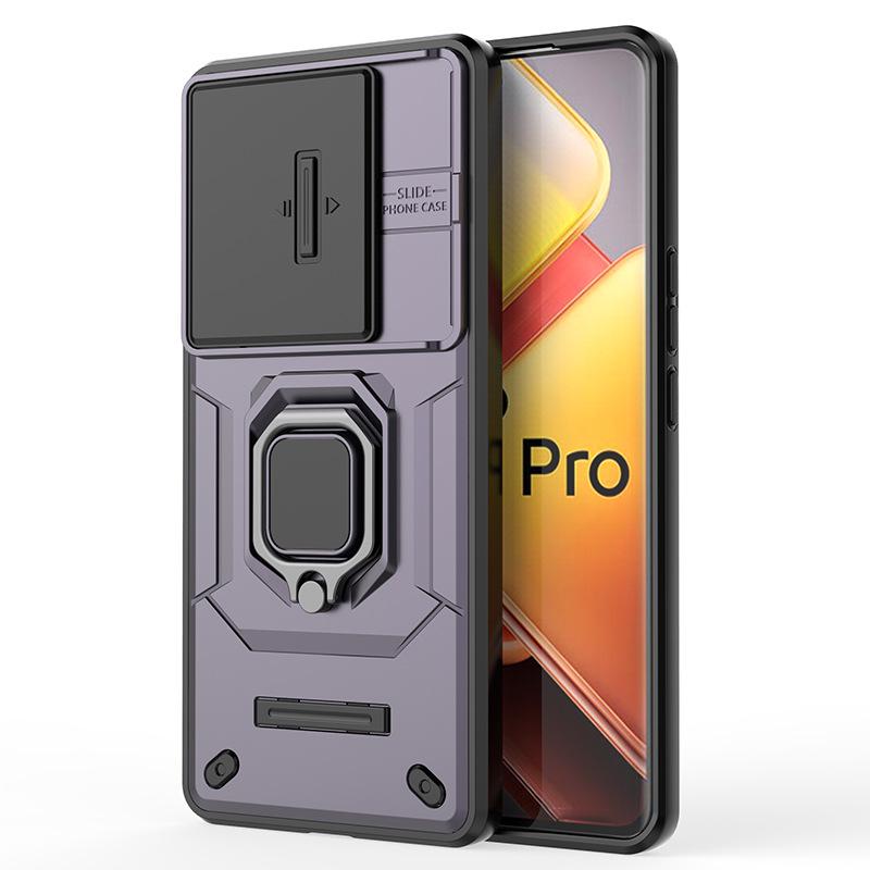 Vivo T3 Pro Phone Case,Military-Grade Magnetic Kickstand Phone Case Cover for Vivo T3 Pro