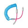 6A Spring Data Cable PD66W Super-fast Charging Dual Type-C Charging Cable for iPhone & Android Accessories