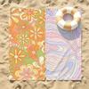 Toalha de Praia de Moda com Logo E-Emilio P-Pucci Para Praias, Estúdios de Yoga, Academias, Fontes Termais, Piscinas e Piqueniques