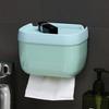 Tissue Punch-Free PP Toilettenpapierbox Multifunktionale Wandmontagebox für Badezimmer