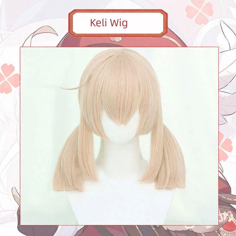 

Genshin Impact Cosplay Costume Klee Cosplay Outfit Cute Parent-Child Anime Costume Keli Wig One size