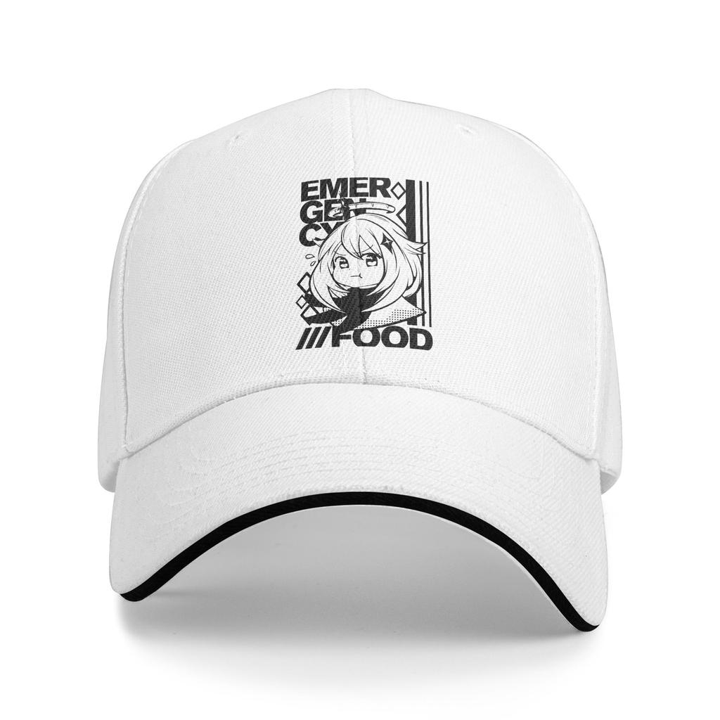 Genshin Impact Cute Geo Slime Baseball Cap Retro Anime Game Sandwich Hats Unisex Style Polyester Dad Hat Sport