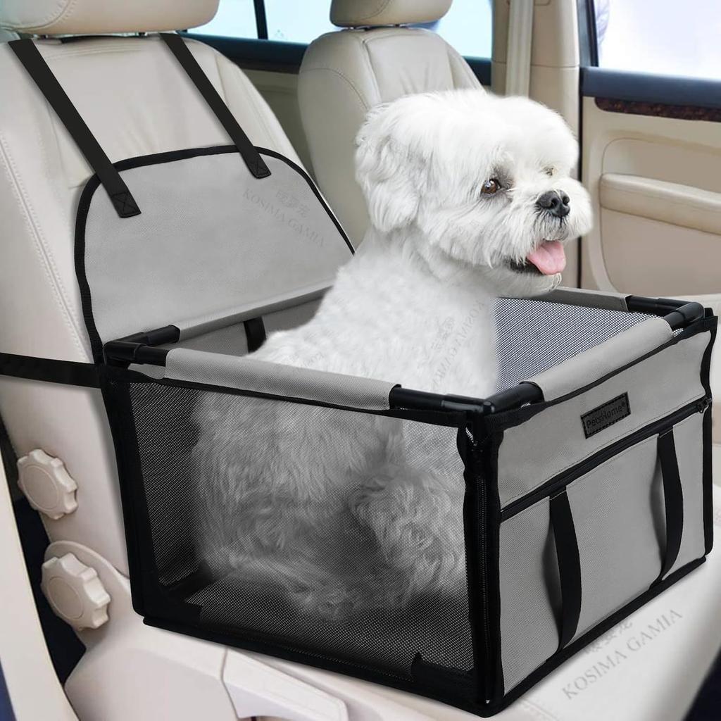 Waterproof Pet Dog Cat Transport Hammock Travel Car Seat Cover Carrier Bag for Small Medium Dogs Sturdy Dirt-resistant