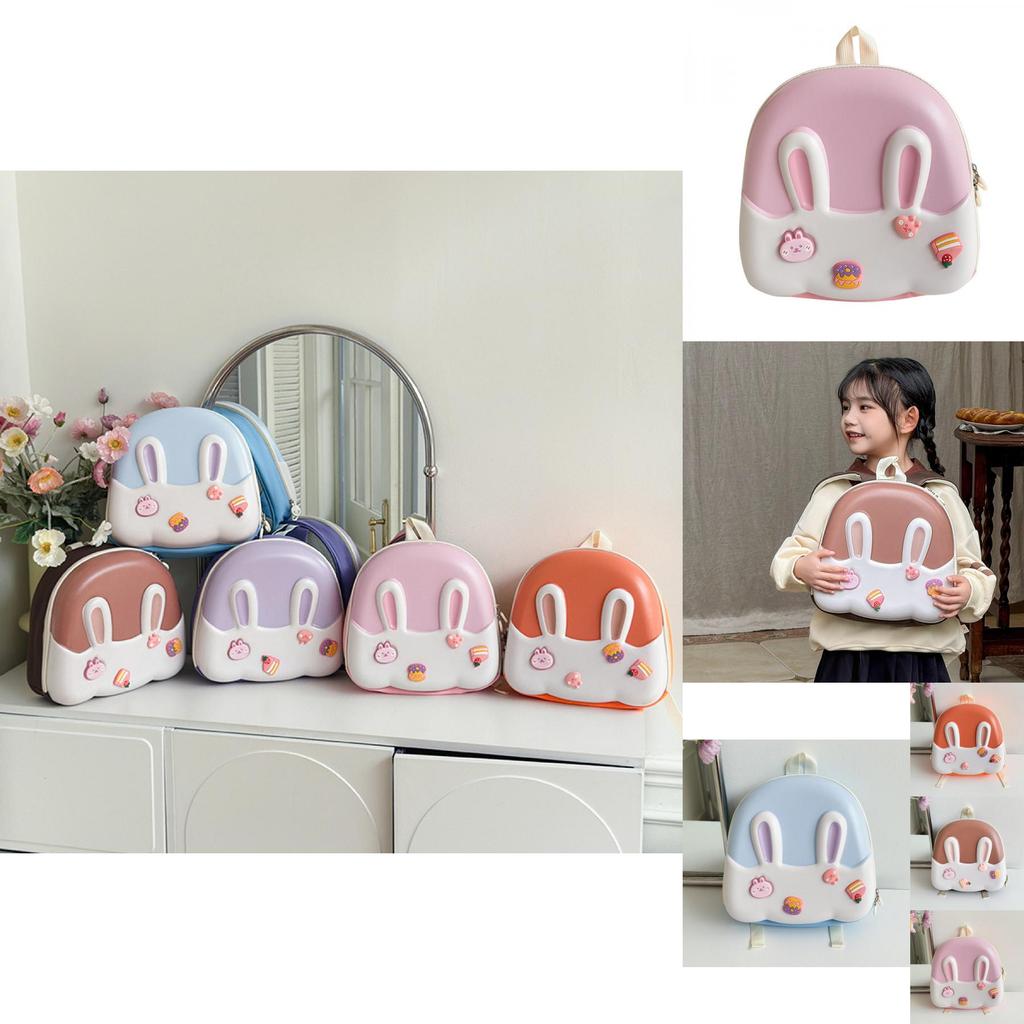 Adorable Cartoon Bunny Backpack For Kids With Light Features Suitable For Ages 2 To 5