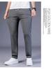 Calças Casuais Slim Retas Soltas de Seda Gelo Masculinas - Respiráveis, Leves, Elásticas, Calças de Verão para Esportes