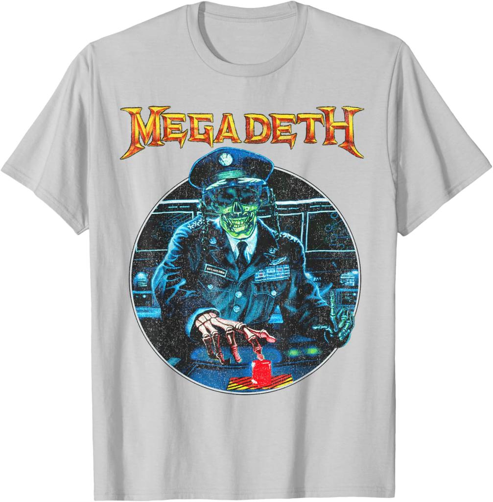 Megadeth - Vintage General Vic T-Shirt Short Sleeves Classic hot product Y2k High-end Luxury high quality Unisex Oversized soft