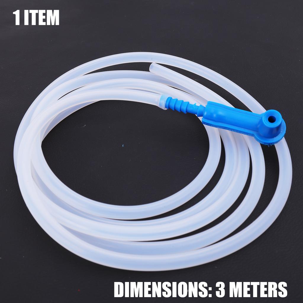 Universal Brake Fluid Bleeder Hose with Adapters Oil Replacement Tool Brake Fluid Suction Pipe Clutch Oil Change Pump Kit Tool