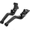 Motorcycle Brake Clutch Lever Pivot Levers Set Adjustable CNC for Z125 Z125 PRO 17-21 EX400 Z400 18-24 EX300 Z300 13-18 EX125 19 EX250 250R 08-12