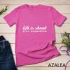 Life Is Short Play Badminton Motivational Unisex T-shirt