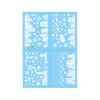 Window Snowflake Christmas House Cling Stickers Set Pvc Static Decor Decals