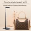 Adjustable Stainless Steel Handbag Display Stand with Gas Spring
