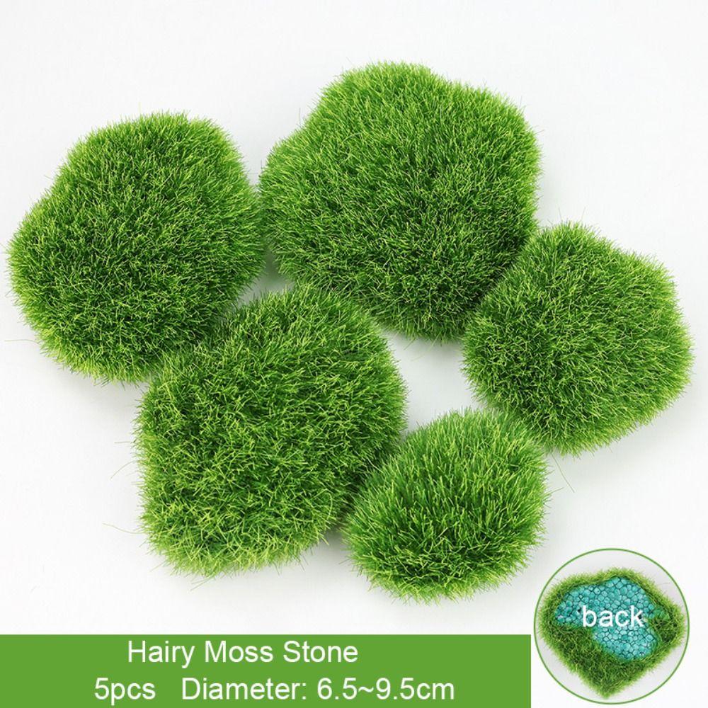 Landscap Wedding Decoration Floral Arrangements Fake Rock Moss Artificial Grass Artificial Plants