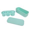 Ice Cube Tray for Tumbler Easy To Release Fill 3 Sizes Silicone Hollow Cylinder Ice Mold with Lid
