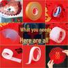 Wedding Room Decor Nano Tape: Double-Sided, No Residue, Wall-Safe Balloon Dot Glue