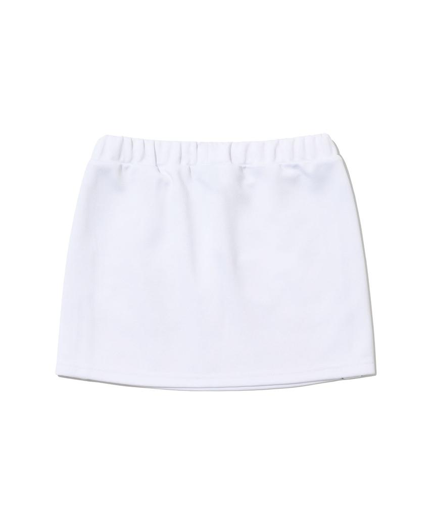 OIOI COLLECTION Piping Track Skirt_White