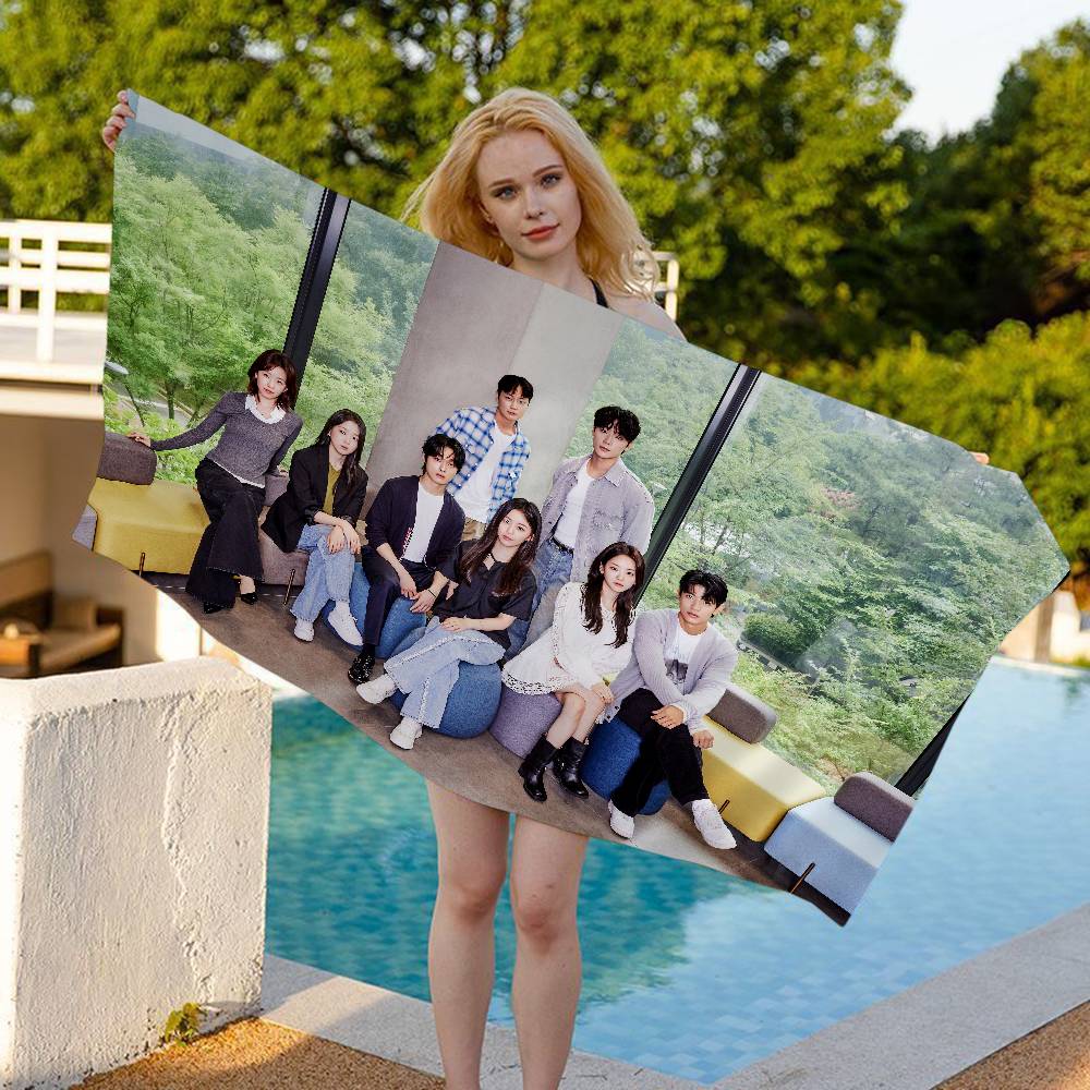 TV All Of Us Are Dead Microfiber Printed Beach Towel Mountain Climbing Yoga Beach Swimming Running Absorbent Soft Towel