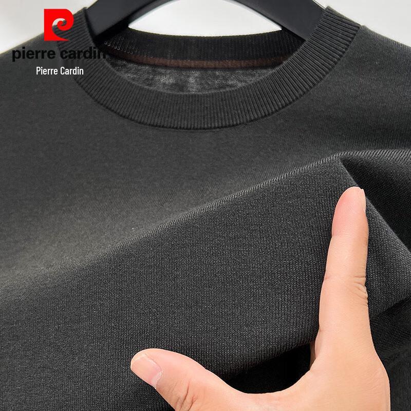 Pierre Cardin Men's Wool & Silk Blend Crew Neck Sweater