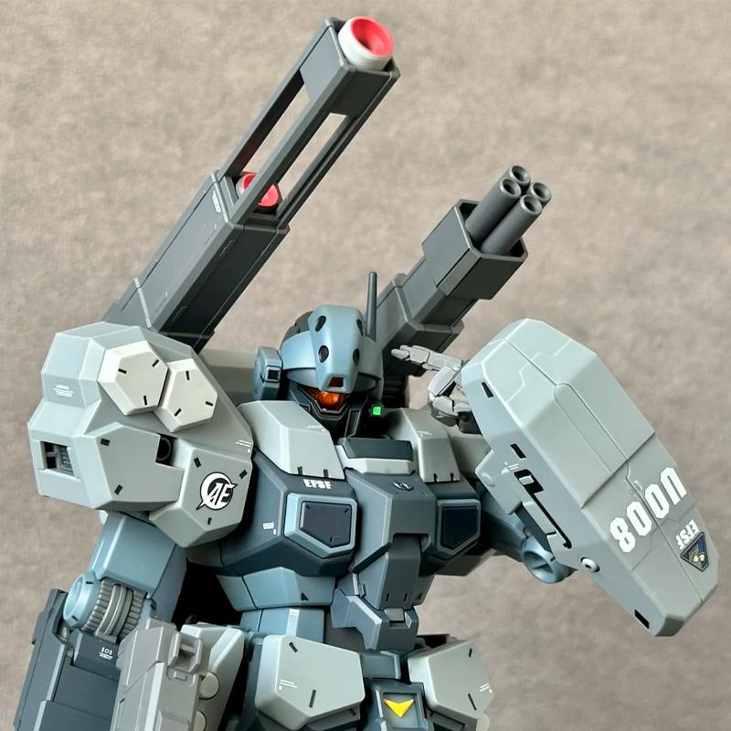 HG 1/144 Jesta Cannon J2 Mech Assembly Model Kit Action Figures Desktop Decoration Doll With Water Sticker Boy Toy Collectible