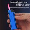 Windproof Large Blue Flame Butane-Free Lighter - Durable Household Use