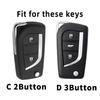 Zinc Alloy Leather Car Key Case For Toyota Auris Corolla Avensis Verso Yaris Aygo Scion Tc Im Camry Rav4 Forturner Hilux Key Fob