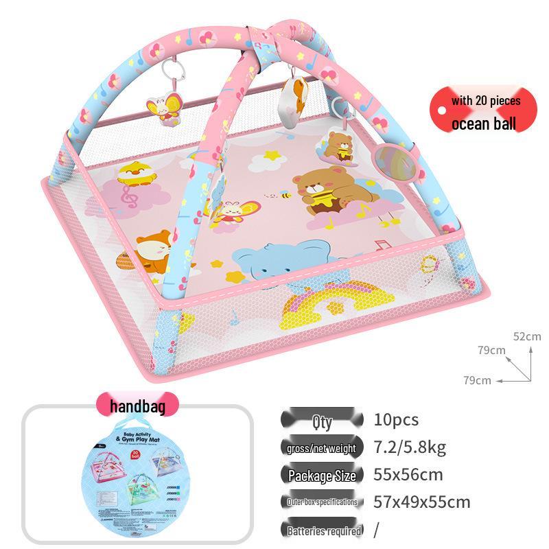 New Baby Playpen & Activity Mat Set for 0-1 Year Olds