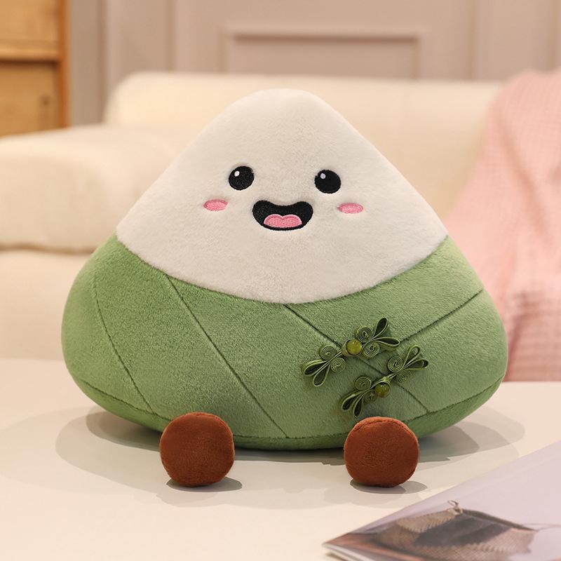 

Cartoon Creative Zongzi Dolls Dolls Plush Toys Backpack Pendant Keychain Dragon Boat Festival Company Gifts Pendant 10 * 14cm 0.05kg