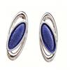 Hot-selling leaf veins hand-painted enamel colored stud earrings natural texture design versatile women's temperament earrings