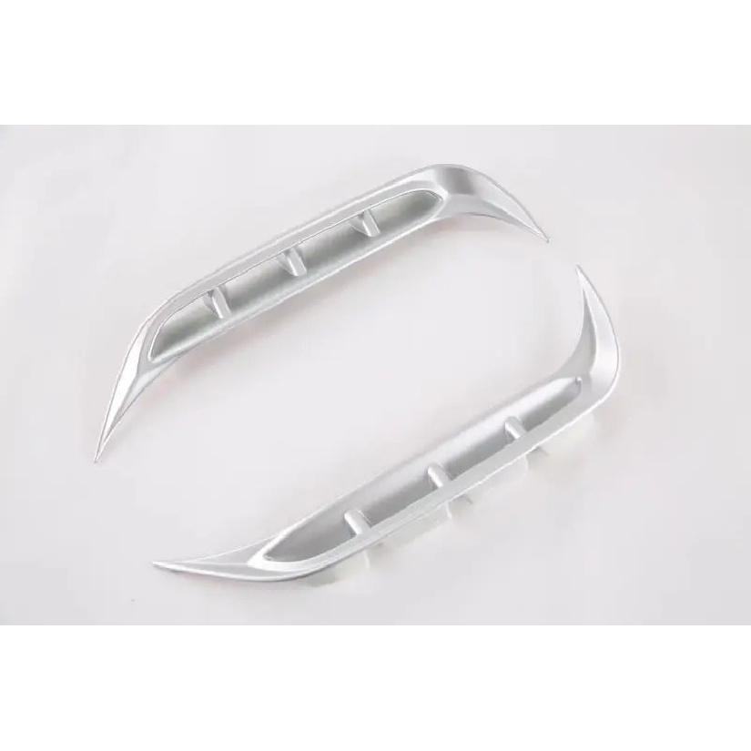 Korea version For Kia Sportage NQ5   Carbon Fiber Style Front Fog Light Lamp Cover Trim Molding Bezel Garnish