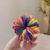 Colorful Kids' Hair Ties: Elastic Lace Scrunchies & Durable Headbands