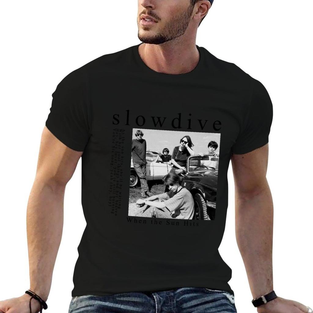 Slowdive TShirt Sports Casual Breathable Tee Shirt