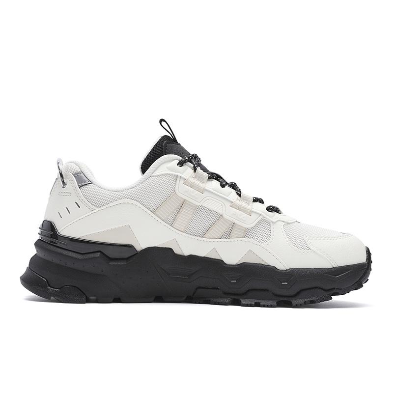 Fila Trek 1S Stoff Atmungsaktiv Niedrig geschnitten Laufschuhe Damen Weiß Schwarz F12W522128FGB