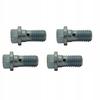 4x Bleed - Overflow - Banjo Bolt - for M10x1.5 Eyes - Zinc Plated; Sr-15